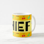 Leiter - Tasse für Chefs u. Manager (Stammes- (VorderseiteRechts)