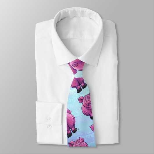 Leiter und Schwanz Muster Krawatte (Gebunden)