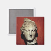 Leiter von Apollo bei Ephesus Magnet (Vorderseite/Rückseite)