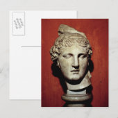 Leiter von Apollo bei Ephesus Postkarte (Vorne/Hinten)