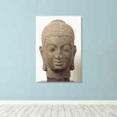 Leiter von Buddha, Vat Romlok Leinwanddruck (Insitu (Holzboden))