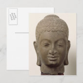 Leiter von Buddha, Vat Romlok Postkarte (Vorne/Hinten)