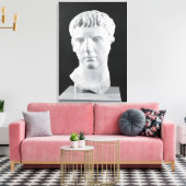 Leiter von Caesar Augustus Leinwanddruck (Insitu (Wohnzimmer))
