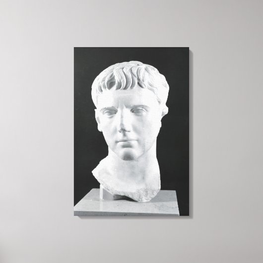 Leiter von Caesar Augustus Leinwanddruck (Vorderseite)