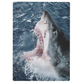 Leiter von Great White Shark Klemmbrett (Rückseite)