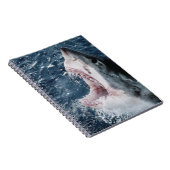 Leiter von Great White Shark Notizblock (Rechte Seite)