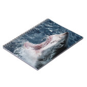 Leiter von Great White Shark Notizblock (Linke Seite)