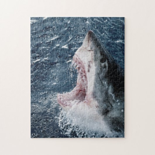 Leiter von Great White Shark Puzzle (Vertikal)