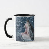 Leiter von Great White Shark Tasse (Links)
