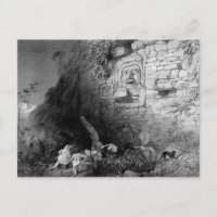 Leiter von Itzam Na, Izamal, Yucatan, Mexiko, 1844