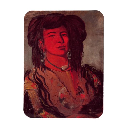 Leiter von Kate One Horn (Öl auf Leinwand) Magnet (Vertikal)