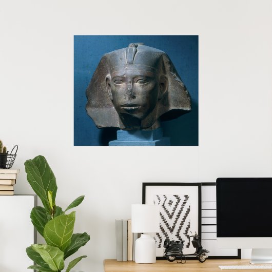 Leiter von König Djedefre, aus Abu Roash, Poster (Heimbüro)