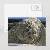 Leiter von Medusa Postkarte (Vorne/Hinten)