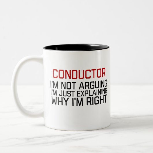 Leiter Zweifarbige Tasse (Links)