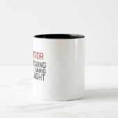 Leiter Zweifarbige Tasse (Mittel)