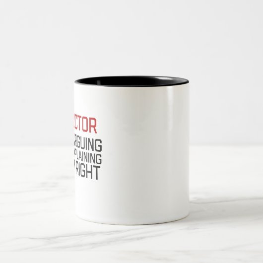 Leiter Zweifarbige Tasse (Mittel)