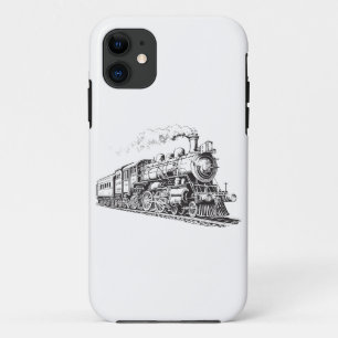 Leiterbahn Vintage Grafikdesign-Skizze Retro-Steam Case-Mate iPhone Hülle