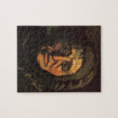 Leiterin der Peasant Woman Lace Cap von Vincent va Puzzle (Horizontal)