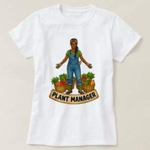 Leiterin der Pflanzenabteilung T-Shirt