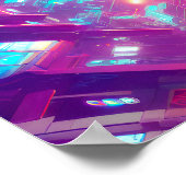 Leiterkarte für Futuristische Technologie Poster (Ecke)