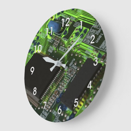 Leiterkarte Große Wanduhr (Winkel)