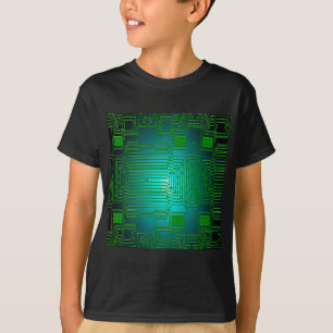 Leiterplatinen-Schaltkreise T-Shirt