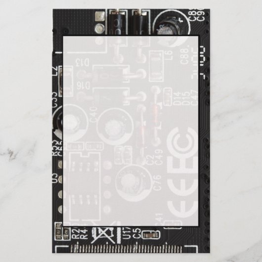 Leiterplatte Briefpapier (Vorderseite)