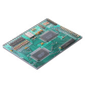 Leiterplatte, Computermotherboard-Notizblock Notizblock (Linke Seite)