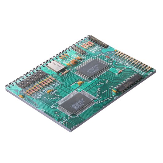 Leiterplatte, Computermotherboard-Notizblock Notizblock (Linke Seite)