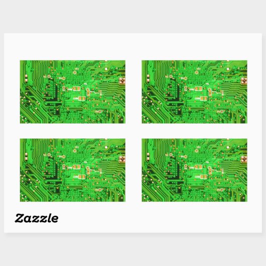 Leiterplatte-Entwurf Rechteckiger Aufkleber (Blatt)