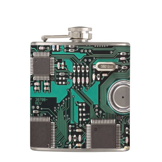 Leiterplatte Flachmann (Vorderseite)