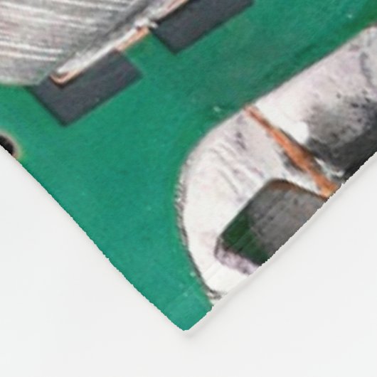 LEITERPLATTE FLEECEDECKE (Ecke)