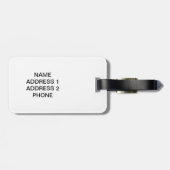 Leiterplatte Gepäckanhänger (Rückseite horizontal)