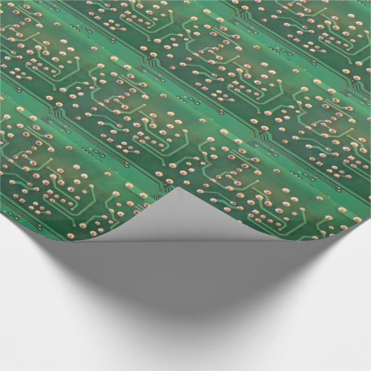 Leiterplatte Geschenkpapier (Ecke)