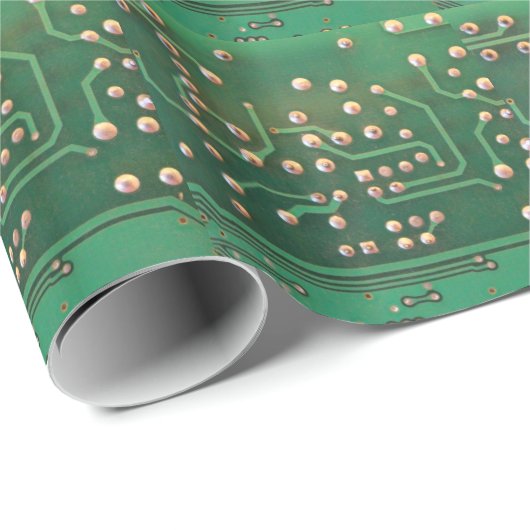 Leiterplatte Geschenkpapier (Rolleneckpunkt)