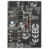 Leiterplatte Klemmbrett (Rückseite)