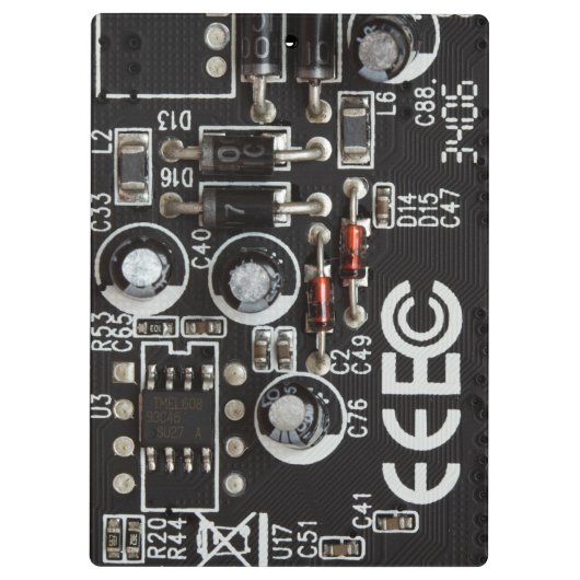 Leiterplatte Klemmbrett (Rückseite)