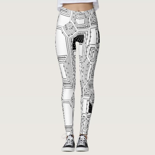 Leiterplatte Leggings (Vorderseite)