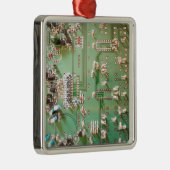 Leiterplatte Ornament Aus Metall (Rechts)