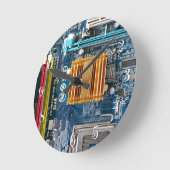 Leiterplatte Runde Wanduhr (Winkel)