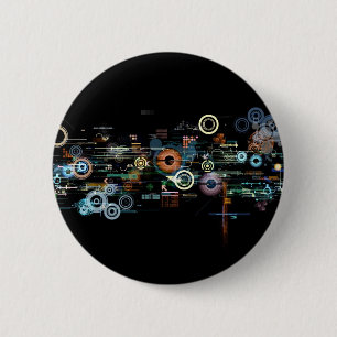 Leiterplatte - Schwarzes Button