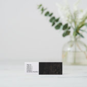 Leiterplatte Visitenkarte (Stehend Vorderseite)