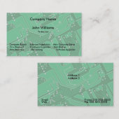 Leiterplatte-Visitenkarte Visitenkarte (Vorne/Hinten)