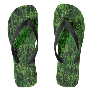 Leiterplattehintergrund Badesandalen