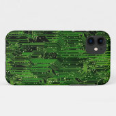 Leiterplattehintergrund Case-Mate iPhone Hülle (Rückseite (Horizontal))