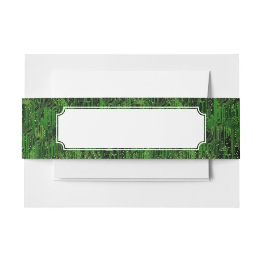 Leiterplattehintergrund Einladungsbanderole (Vorderseite Beispiel)