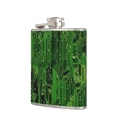 Leiterplattehintergrund Flachmann (Links)