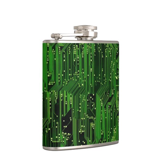 Leiterplattehintergrund Flachmann (Rechts)