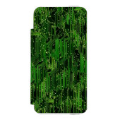 Leiterplattehintergrund Incipio iPhone Geldbeutel-Hülle (Folio Vorderseite)