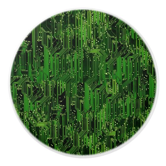 Leiterplattehintergrund Keramikknauf (Vorderseite)